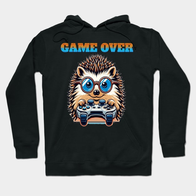 Hedgehog gamer non official gift ideas Hoodie by fantastic-designs